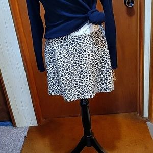 Heatwave VTG cheetah print sofft skirt